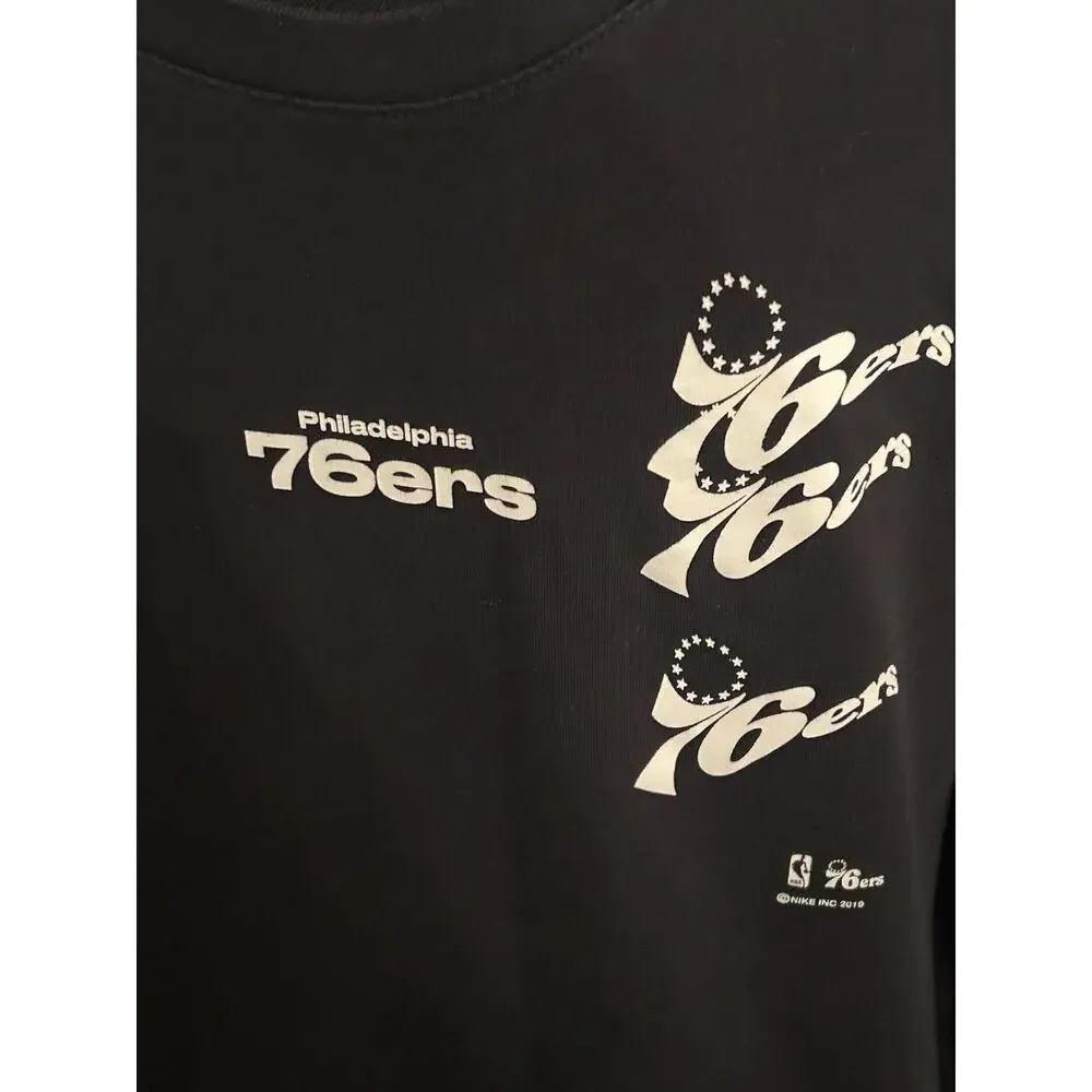 Philadelphia 76ers Sixers NBA Nike Long Sleeve T-Shirt The Nike Tee Men’s‎ Small
